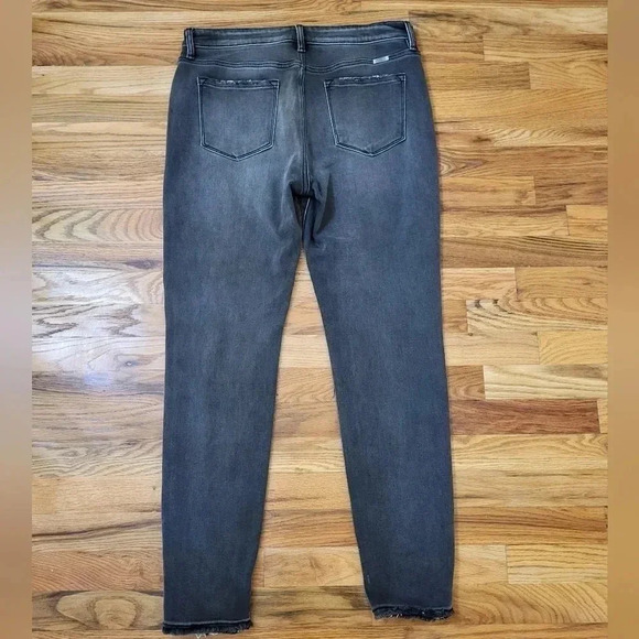 KanCan Women's High Rise Gray Jeans - Picture 2 of 11